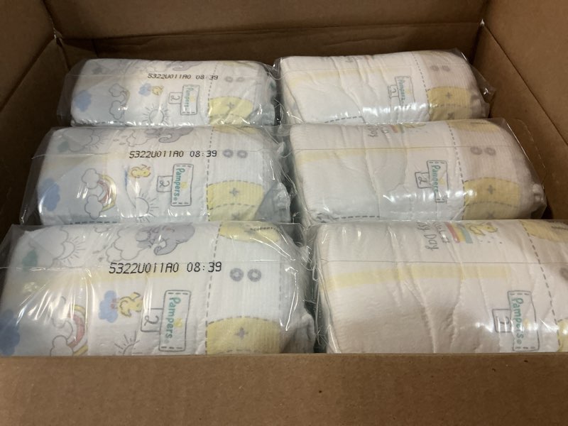 Condition photo showing New/Like New for Pampers Swaddlers Diapers Size 2  186 Count (Select for More Options)