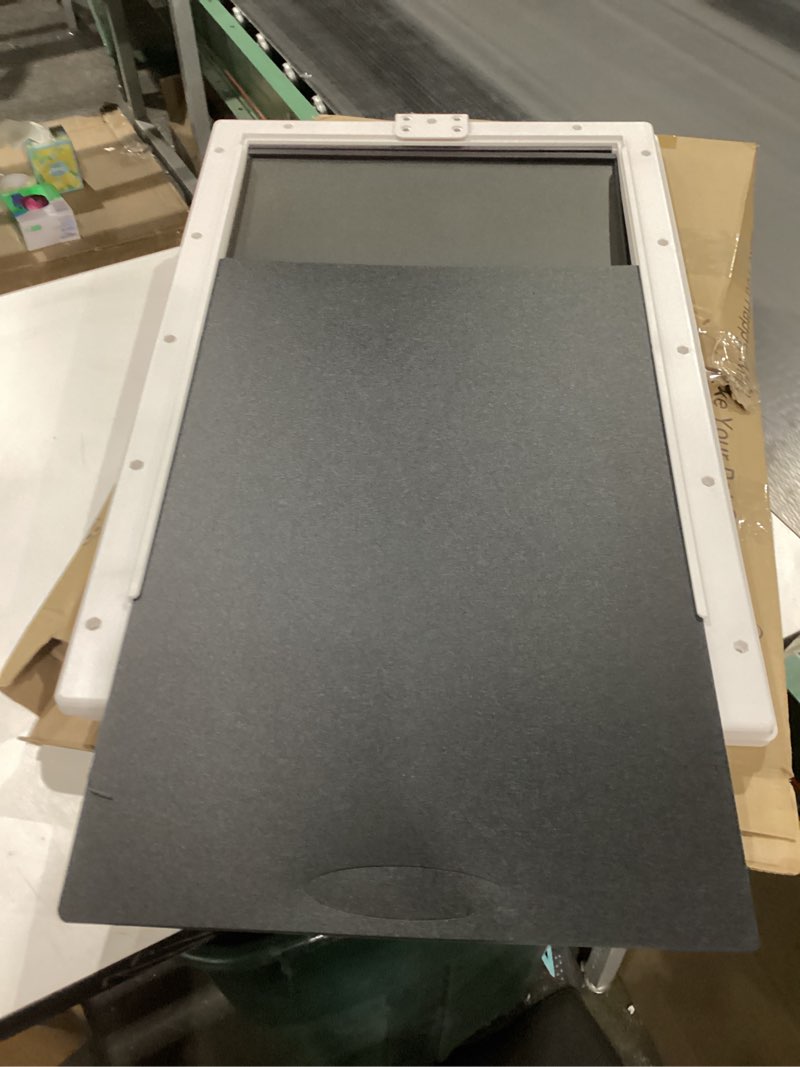 Condition photo showing New/Like New for PETCOMING XL Dog Door for Door, Never Rust Plastic Extra Large Doggy Door for Interior and Exterior 