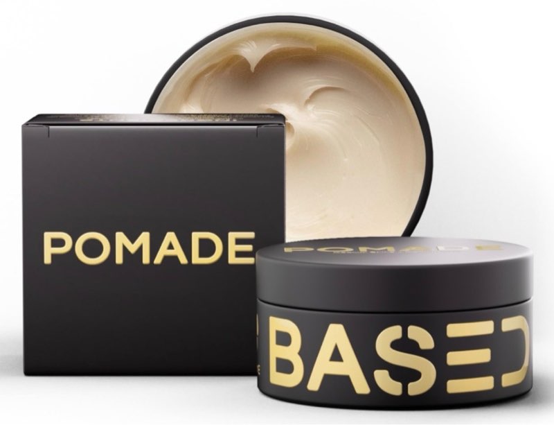 BASED Pomade for Men, Quality Hair Care with Medium Hold, Natural Shine & Fragrance, Easy to Apply &