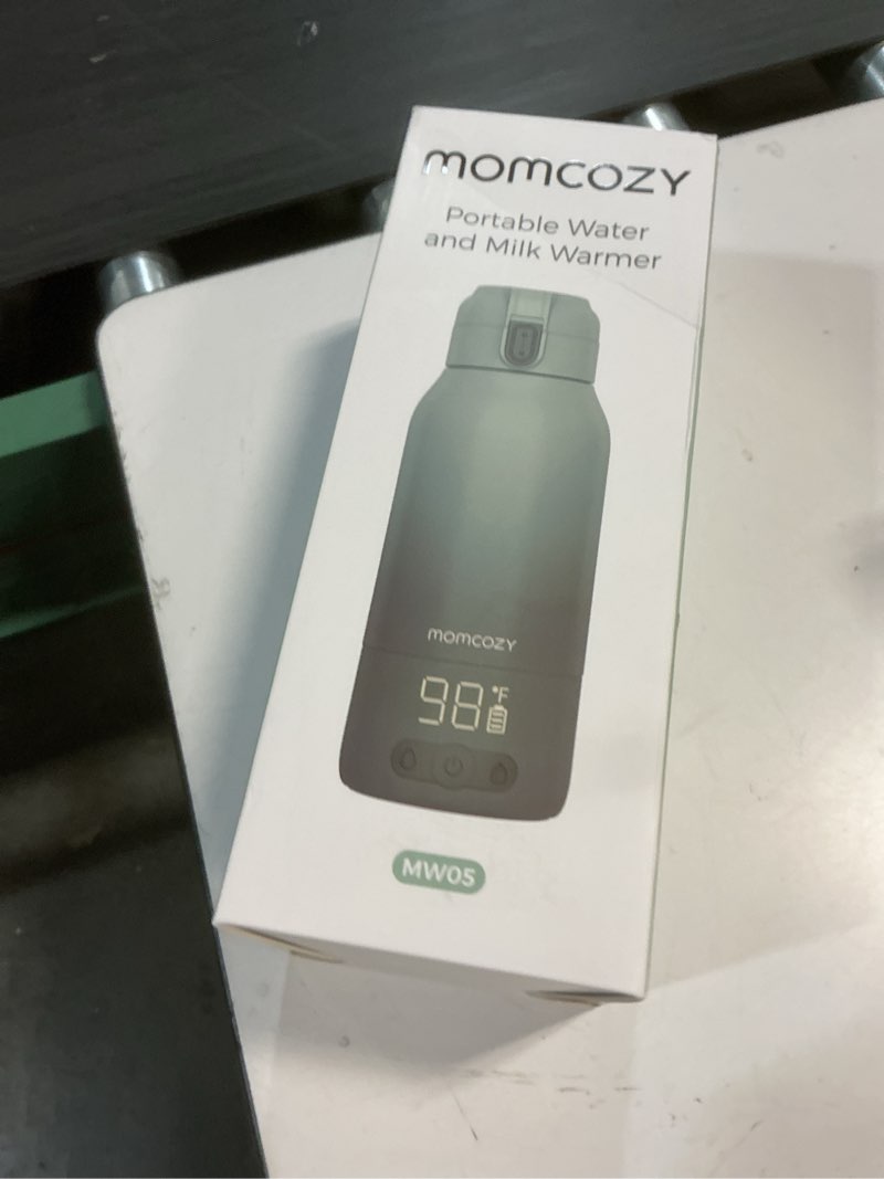 Condition photo showing New/Like New for momcozy portable milk warmer for travel – dual heating modes for breast milk & water, portable bottle warmer with fast heating & long battery life, 17 ounces large capacity to meet your all-day needs