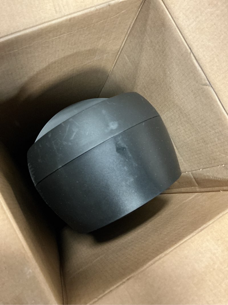 Condition photo showing As Is for dreo nomad dc tower fan, 27ft/s velocity, ultra quiet bladeless floor fan with 10 speeds and 4 modes, 90° oscillating, remote control