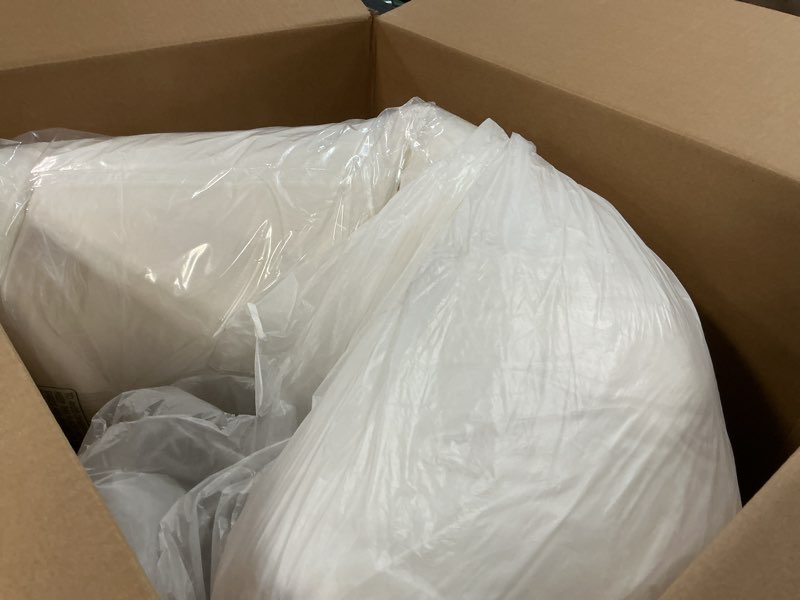 Condition photo showing Good Condition for Firm Body Pillow 1.5cm Cubies Memory Foam – Pain Relief & Sleeping & Supportive – with Cooling Cover Hug Pillows 20 x 54 inches White 20x54in Body Pillow(Extra Firm-1.5cm Cubies)