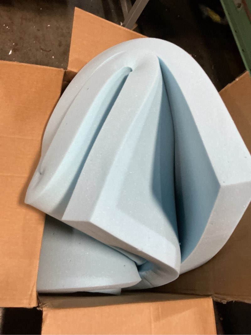 Condition photo showing Good Condition for VALUXE Queen Mattress Topper 3 Inch Cooling Gel Memory Foam, CertiPUR-US Certified Topper & Pad for Back Pain Relief, Soft Breathable Bedding with Pressure Relief (Blue) Queen 3 INCH