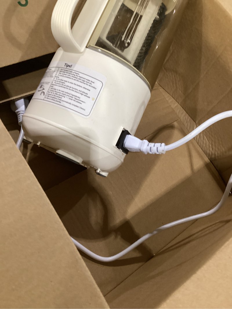 Condition photo showing Good Condition for 45oz Nut Milk Maker Machine, Multi-Functional Automatic Homemade Plant-Based Beverages Maker - Almon