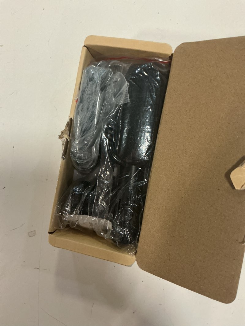 Condition photo showing Good Condition for camera microphone, video microphone for dslr close interview shotgun mic for canon nikon sony fuji mic with windscreen, compatible with camera with 3.5mm (1/8") trs plug