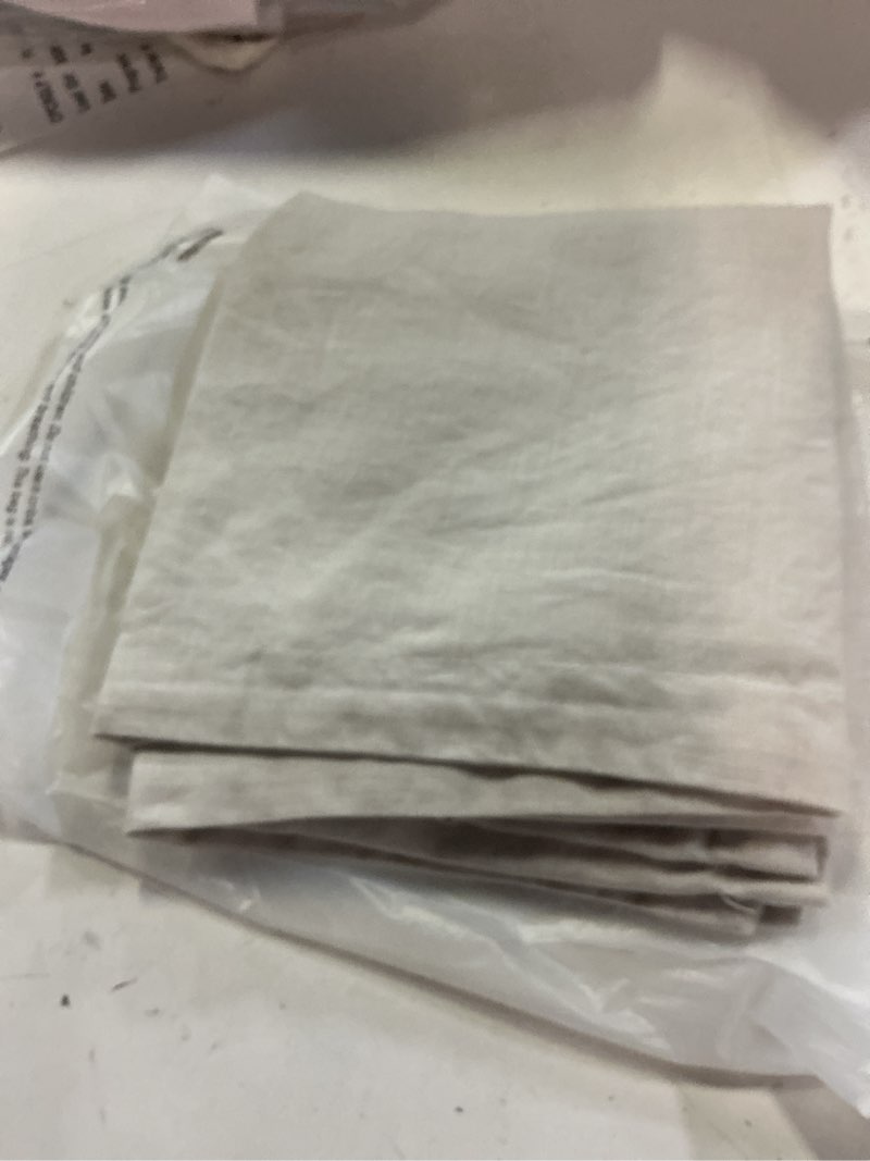 Condition photo showing Good Condition for european linen euro sham, euro, sand