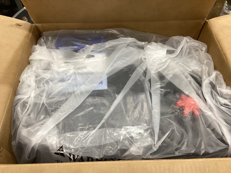 Condition photo showing As Is for All Terrain Foldable Knee Scooter Walker - Economical Knee Walker for Foot Injuries, Compact Crutches Alternative - Black