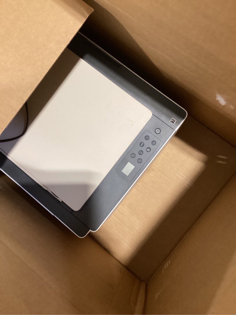 Condition photo showing New/Like New for hp smart tank 5000 wireless all-in-one ink tank printer, scanner, copier with 2 years of ink included, best-for-home, cartridge-free, refillable, ai-enabled, an ecotank alternative (5d1b6a)