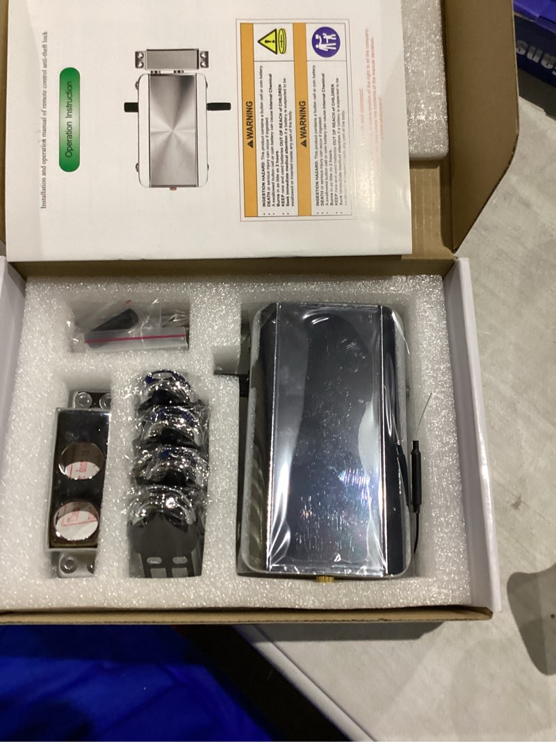 Condition photo showing New/Like New for Electronic Deadbolt Anti-Theft Smart Hidden Door Lock with Remote Control and Smartphone App Access Remote Control + APP