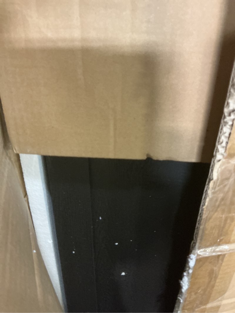 Condition photo showing New/Like New for over the toilet storage cabinet with 2-door design bathroom organizers and storage with anti-tip device over toilet organizer with shelves for bathroom,restroom,laundry black