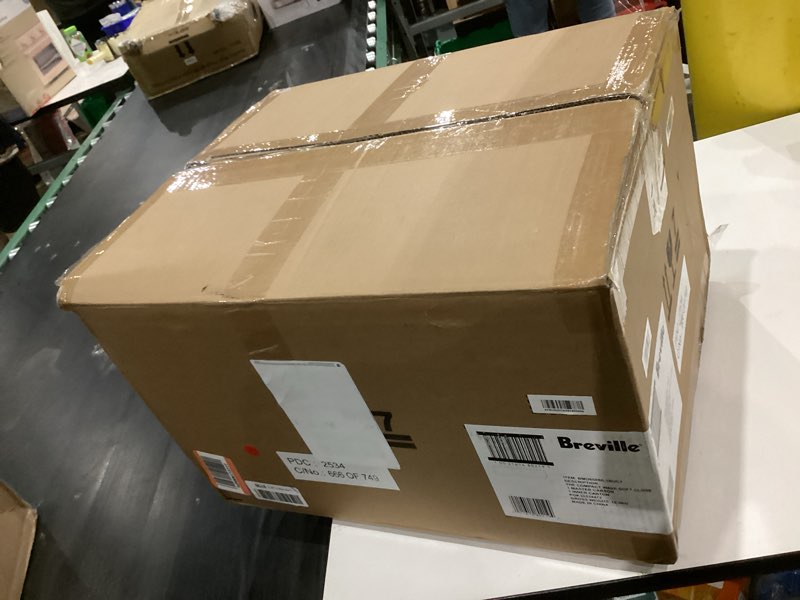 Condition photo showing Good Condition for Breville BMO650SIL Compact Wave Soft Close Countertop Microwave Oven, Silver