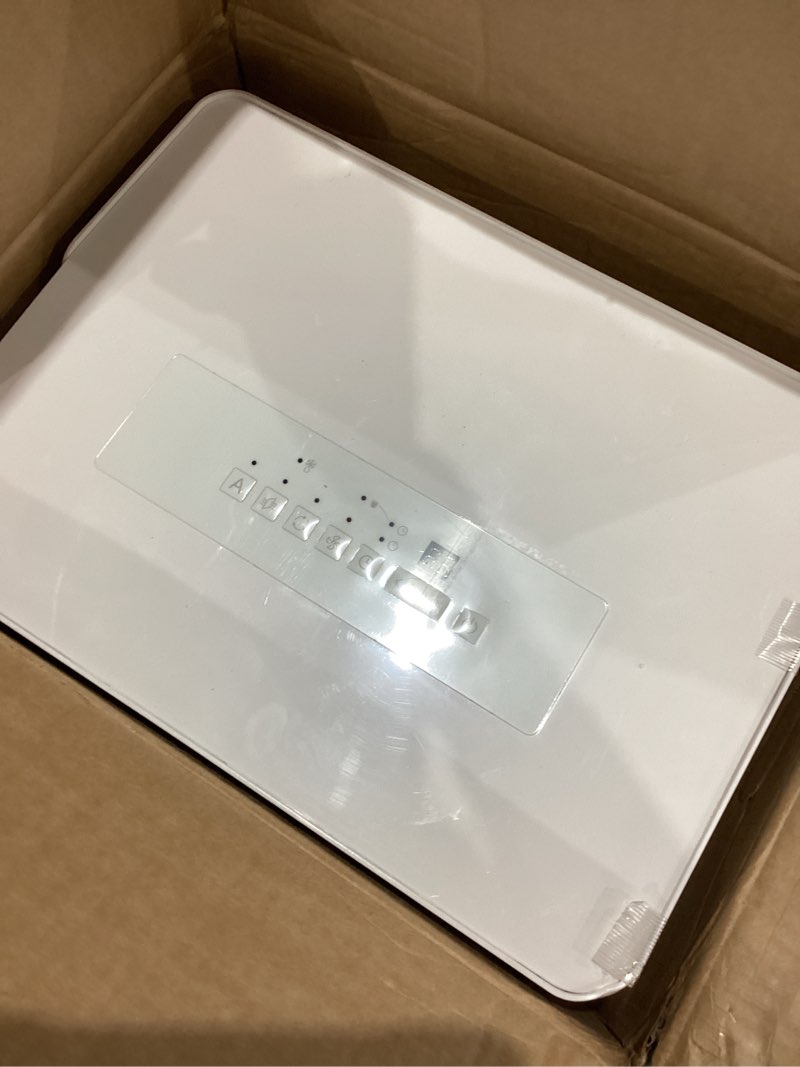 Condition photo showing Good Condition for Amazon Basics 50-Pint Large Dehumidifier with Humidity Control, Timer, Auto-Defrost, Overflow Protection, Energy Star Certified, Washable Filter for Rooms up to 4000 SFT, White 50 Pint Standard