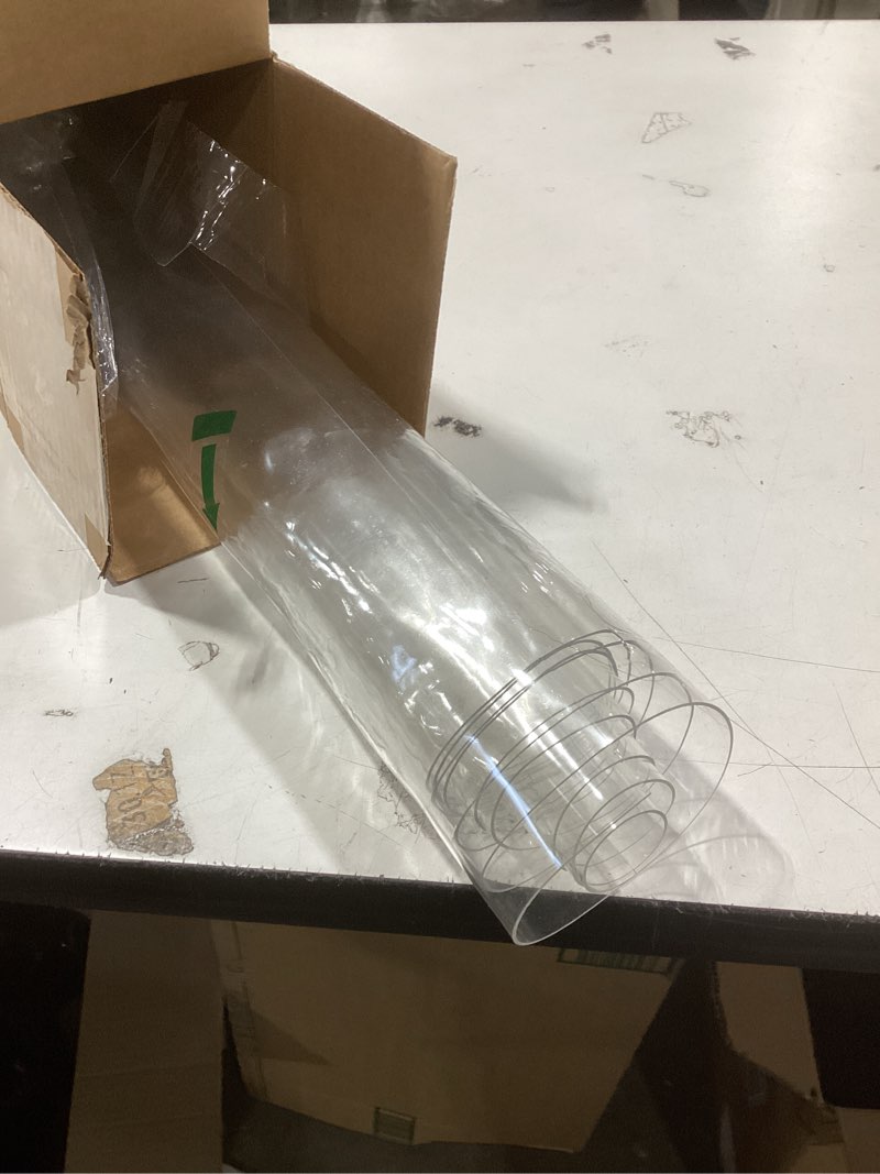 Condition photo showing As Is for Clear Silicone Countertop Protector Mat, Non Slip & Heat Resistant Mats for Kitchen Countertop (78.7" X 23.6") 78.7"L x 23.6"W