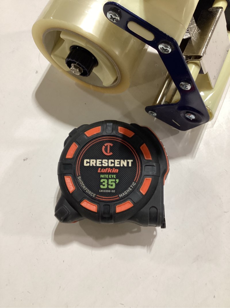 Condition photo showing Good Condition for Crescent Lufkin SHOCKFORCE NITE EYE 35-ft Magnetic Tape Measure 