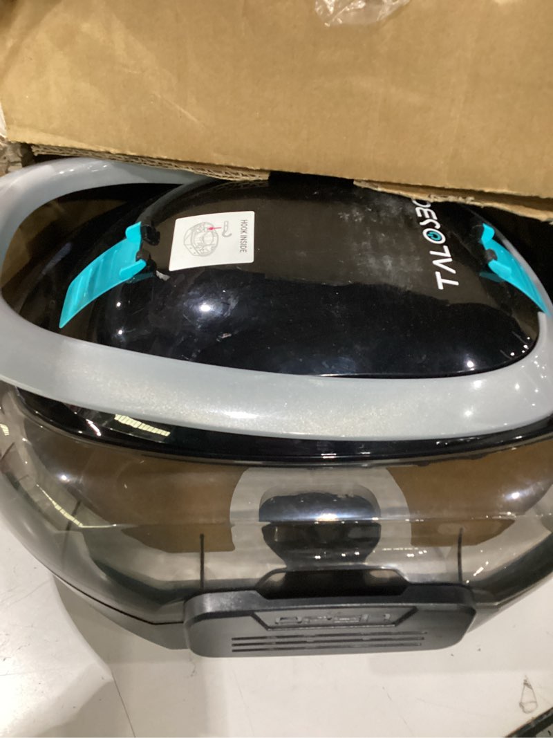 Condition photo showing Good Condition for missing charger s2 robotic pool cleaner for above ground pools, onyx | automatic pool vacuum with 90-min runtime, 861 sq.ft coverage, dual-layer filtration, dual-motor cleaning, self-parking