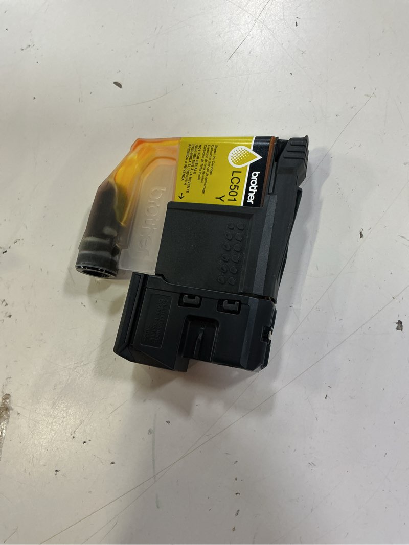 Condition photo showing Good Condition for brother genuine lc501xly high yield yellow ink cartridge (for use with work smart mfc-j1260w, mfc-j1360dw, and mfc-j1410dw printers) high yield pack of 1 yellow