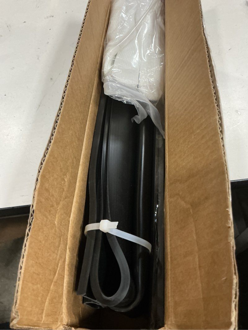 Condition photo showing New/Like New for orechic 10ft garage door seals bottom rubber, heavy duty u+o ring garage door bottom seal with alumi