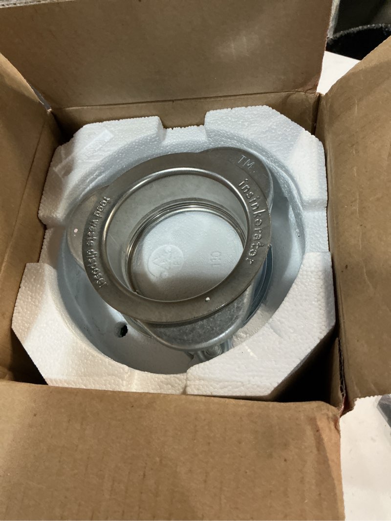 Condition photo showing Good Condition for InSinkerator - Badger 5 Lift and Latch Standard Series 1/2 HP Continuous Feed Garbage Disposal with Power Cord - Gray