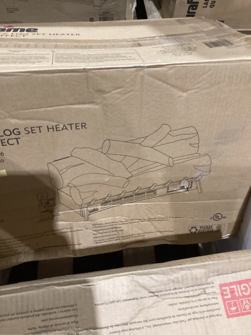 Condition photo showing Good Condition for Duraflame DFI056 Infrared Quartz Electric Log Set Heater with 3D Flame® Effect and Remote Control  Rustic Pine