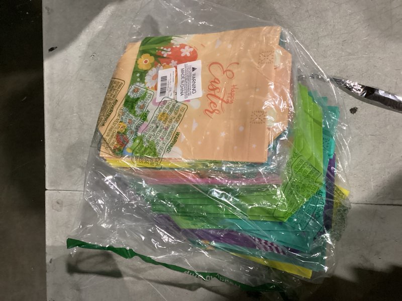 Condition photo showing Good Condition for zuiyin 54pcs easter gift bags with handles for kids - non-woven bags for easter baskets and egg hunt games