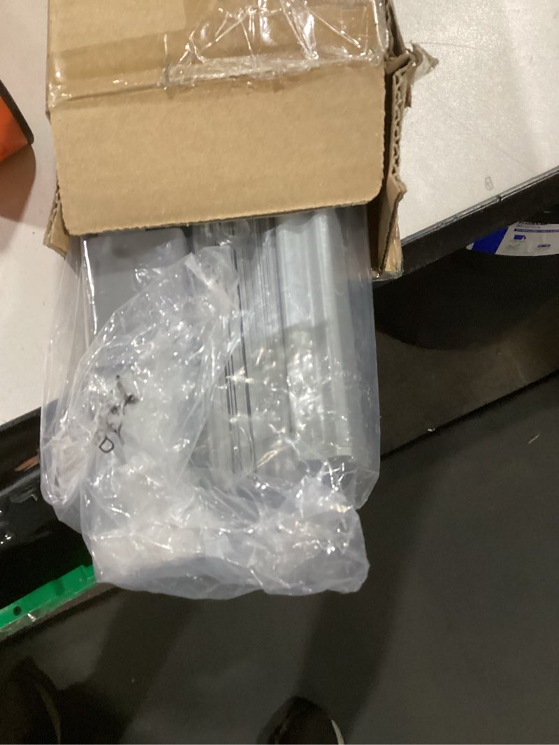 LazBlinds No Tools No Drill 1" Vinyl Mini Blinds, Cordless Blinds for Windows, Light Filtering Horiz