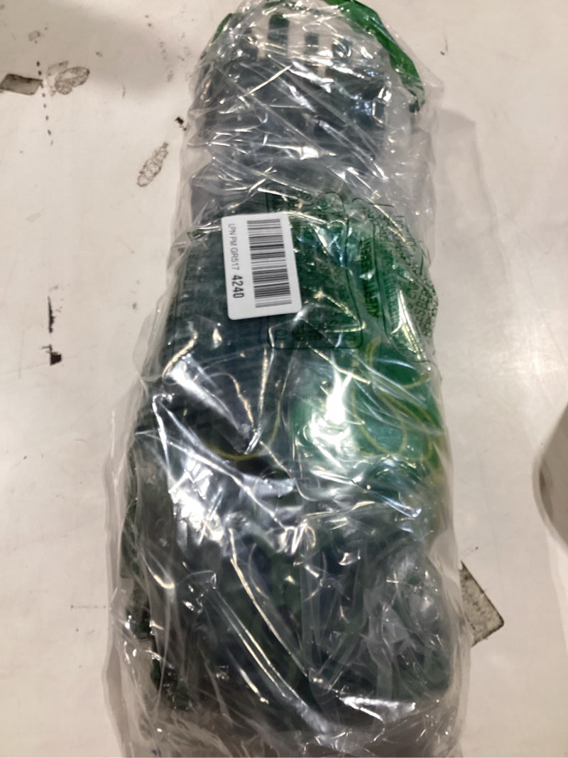 Condition photo showing As Is for 48 x 48 inch foldable cucumber trellis for raised bed- a-frame garden trellis for climbing plant outdoor with climbing net and plant support clip for outdoor plants zucchini vegetables tomato flowers a frame trellis-48"l×48"h