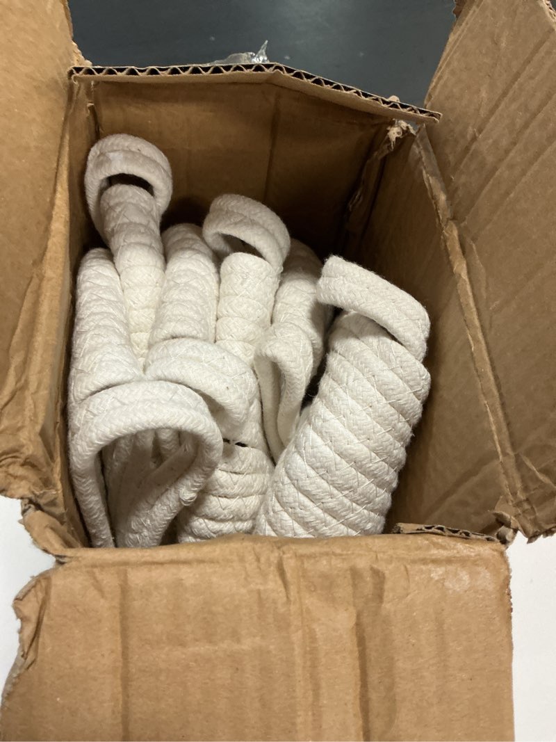Condition photo showing New/Like New for 6 pack baskets for gifts empty, 12"x 8"x 5" white woven gift baskets with 6 bags and 6 bows, bulk storage baskets with handles for raffle, baby shower, wedding, party favors 6 white
