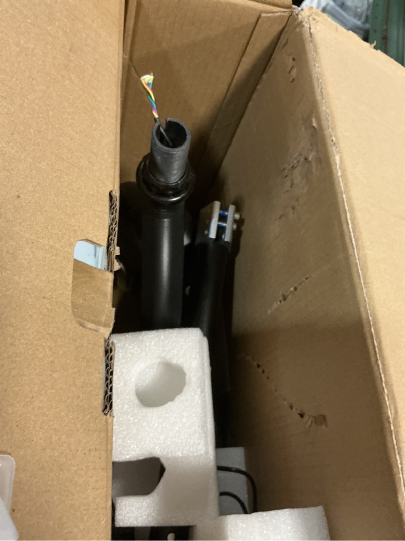 Condition photo showing As Is for Gyroor H40 Kids Electric Scooter, 180W Motor, Up to 10 MPH, LED Display & Colorful Lights, Adjustable Height, for Boys & Girls Ages 8-12, Great Birthday Gift Silvery