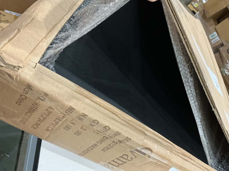 Condition photo showing Good Condition for civama massage table massage bed portable, 29 lbs light weight 2 section foldable tattoo bed facial care spa lash bed height adjustable sturdy wooden frame with accessories carrying bag, black black (wood leg)