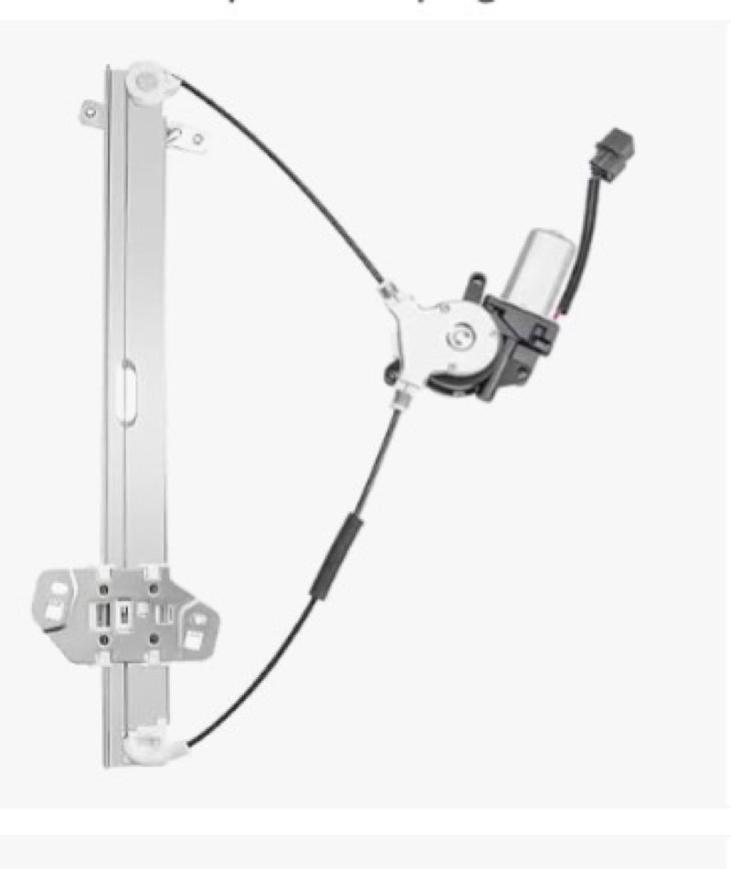 Front Right Passenger Side Power Window Regulator w/Motor Replacement for 2003 2004 2005 2006 2007 H