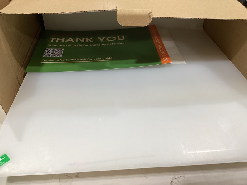 Condition photo showing New/Like New for sortnstore shelf dividers for closet organization: 12" tall x 12" deep, taller adhesive separators features acrylic material and provides storage for clothes and purses in bedroom cabinets(8-pack) 8-pack 12" tall x 12" deep