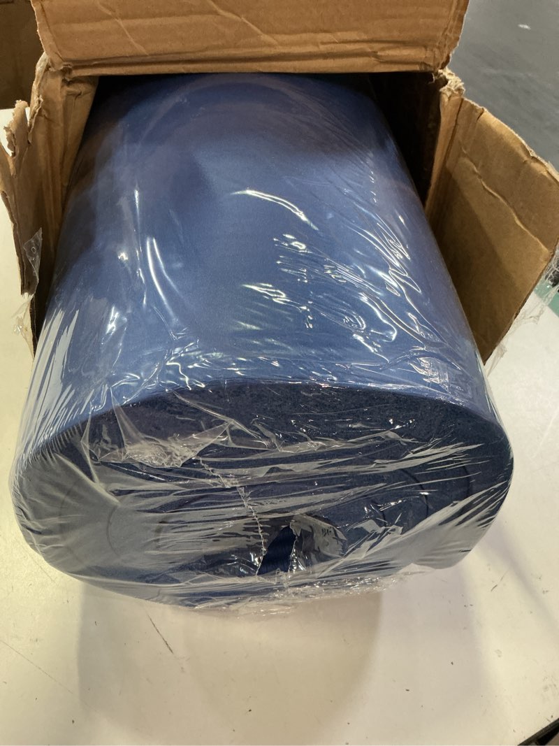 Condition photo showing New/Like New for retrospec solana yoga mat 1" thick w/nylon strap for men & women - non slip exercise mat for home yoga, pilates, stretching, floor & fitness workouts denim blue 1 inch