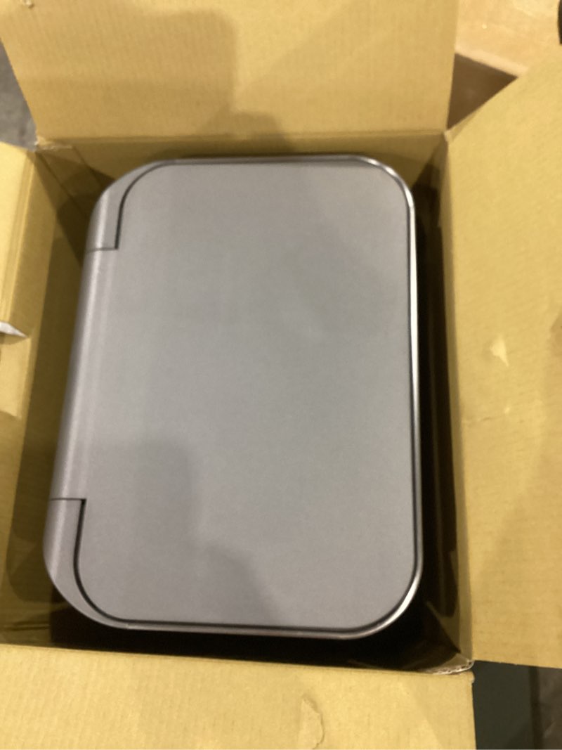 Condition photo showing Good Condition for simplehuman 45 liter / 12 gallon liter rectangular hands-free kitchen step trash can with soft-close lid, brushed stainless steel with plastic lid brushed stainless steel (with plastic lid) 45 liters