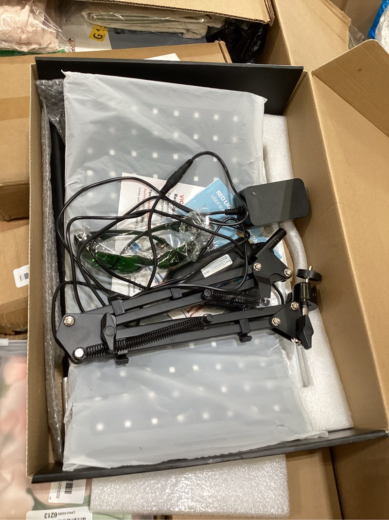 Condition photo showing Good Condition for red light therapy for face and body, red infrared light therapy lamp with stand led 660nm red light-therapy& 850nm infrared light device for body