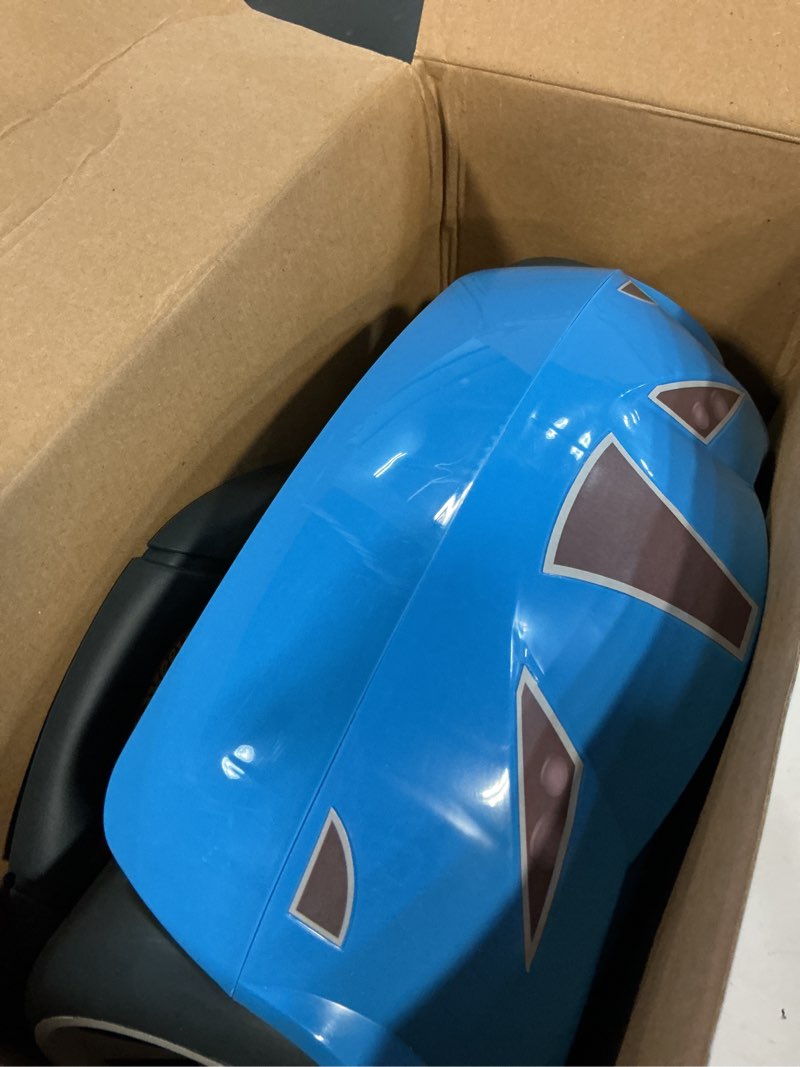 Condition photo showing Good Condition for hot wheels blue race car potty training toilet, includes detachable seat, toddlers ages 12+ months