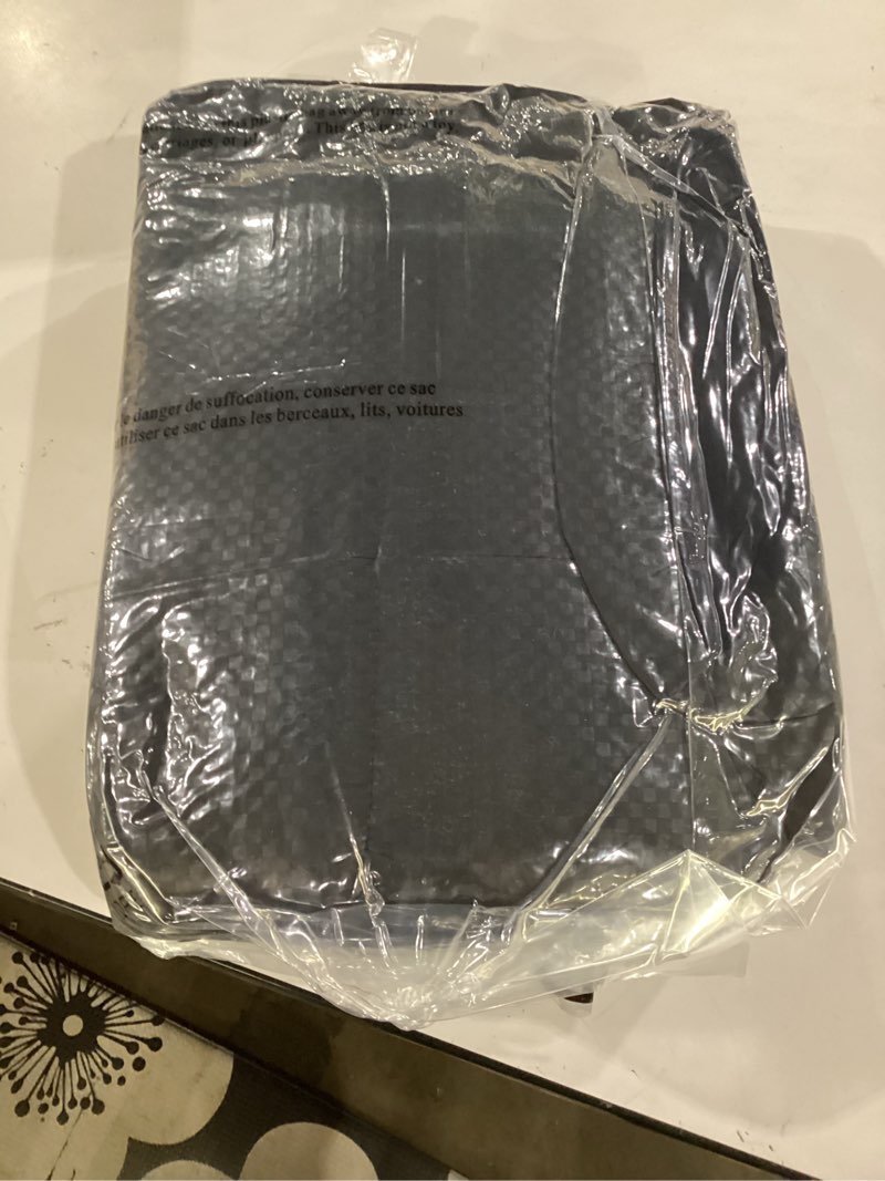Condition photo showing Good Condition for matbeby full size mattress pad - cooling breathable mattress topper, quilted fitted mattress protector, pillow top mattress cover with 8-21" deep pocket, soft, machine washable, black, 54x75 inches black - checkered full