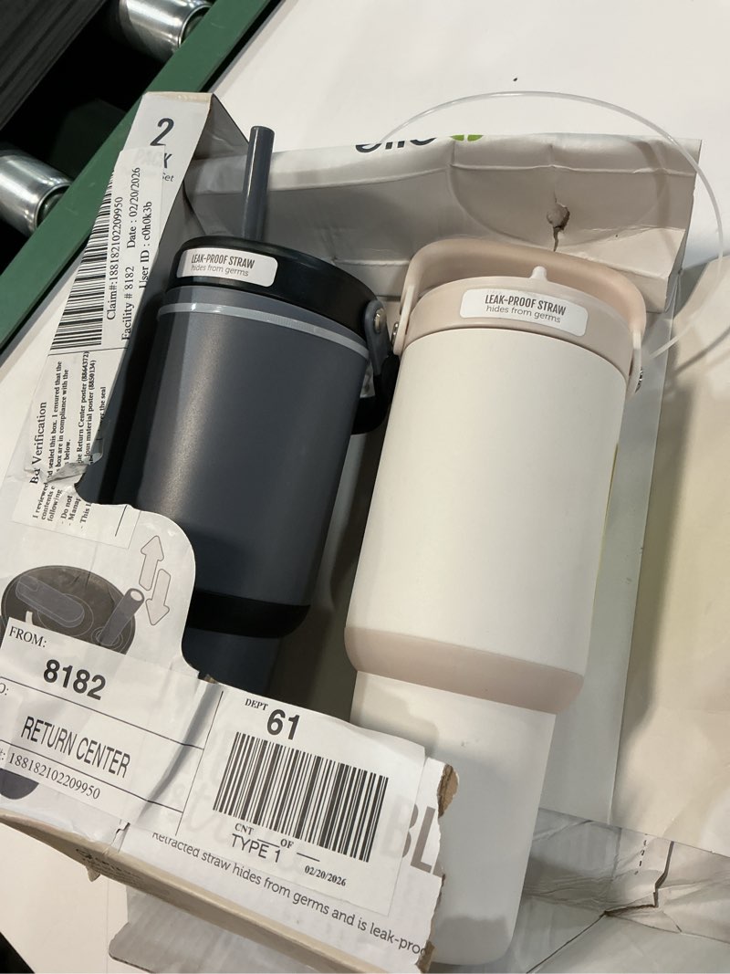 Condition photo showing Good Condition for ello oasis go 30oz leak-proof stainless steel tumbler, 2 pack