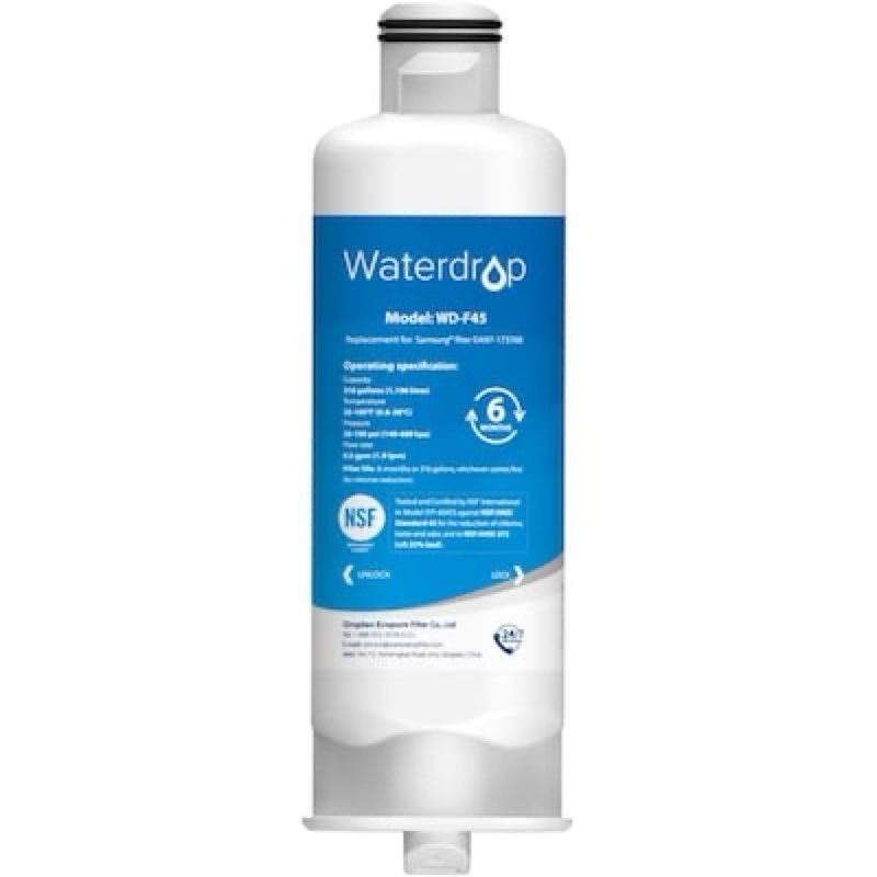 Condition photo showing As Is for glacier fresh twist-in refrigerator water filter compatible with samsung haf-cin/exp 6 pack 