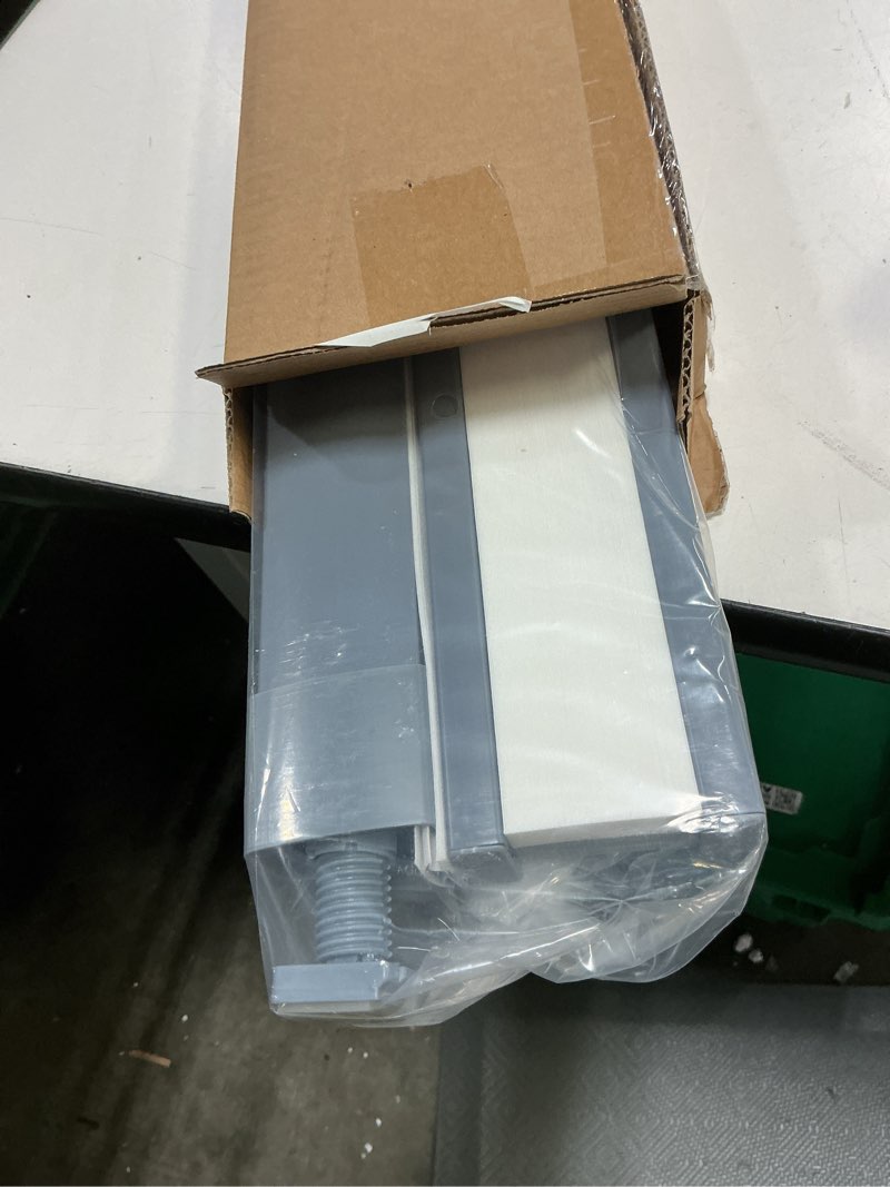 Condition photo showing Good Condition for lazblinds no tools no drill cordless cellular shades, top down bottom up (tdbu) honeycomb shades for home, light filtering thermal insulation blinds for windows, 34" w x 64" h, dark grey light filtering - dark grey 34" w x 64" h