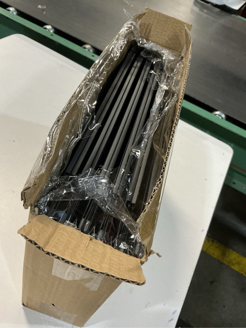 Condition photo showing New/Like New for ansook plastic legal size hanging file folders,reinforced 1" expansion file folder,12 pack accordion folders,heavy duty file cabinet folder with 1/5 insertable tabs,black hanging folders for office 1" expansion-black legal size-with side