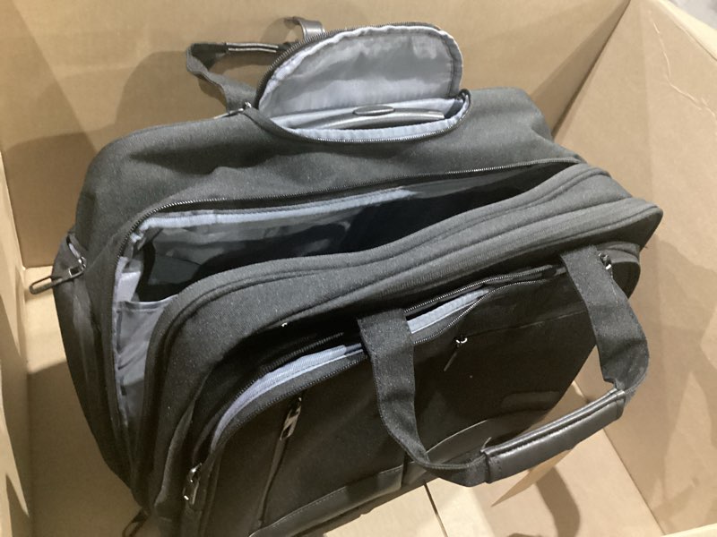 Condition photo showing Good Condition for vankean 17.3 inch rolling laptop bag, waterproof overnight rolling bags, laptop bags for travel/work/business, stylish carry on briefcase, black