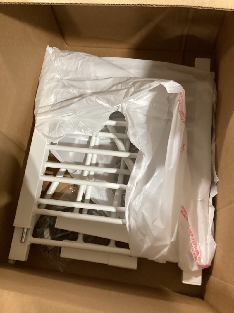 Condition photo showing New/Like New for Extra Wide Baby Gate 14.17in Wide Extensions Walk Through Baby Gate Pressure Mount Auto Close Child Safety Gates (White, Extension-14.17"/36cm) Extension- 14.17"/36cm