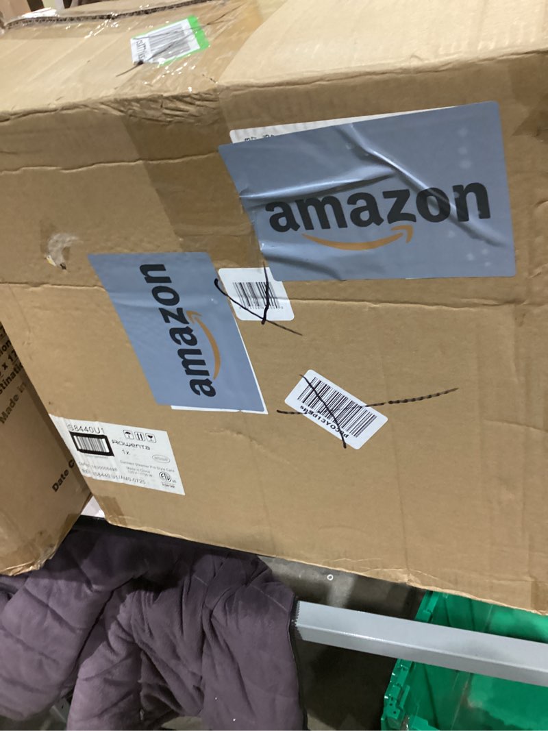 Condition photo showing As Is for Rowenta Professional Full Size Steamer for Clothes with Screen 65 Inches 1.3 Liter Capacity 1700 Watts Ironing, Fabric Steamer, Garment Steamer, Adjustable IS8440 White