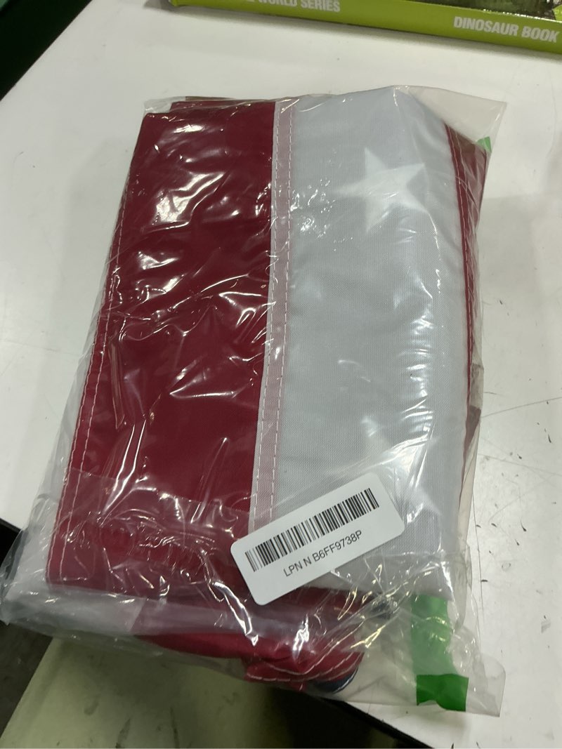 Condition photo showing Good Condition for allegiance flag supply american flag - made in usa with embroidered stars & hand-stitched stripes - 200d nylon outdoor us flag 4' x 6'