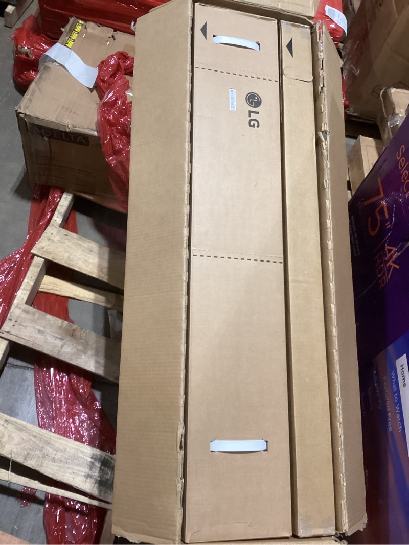 Condition photo showing New/Like New for LG Smart Monitor Swing 32U889SA-W 32-Inch 4K UHD (3840x2160) IPS Touchscreen on a Fully Adjustable Wheeled Base HDR10, webOS, Built-in Speaker, HDMI, USB Type-C, Tilt/Height/Swivel/Pivot Stand, White