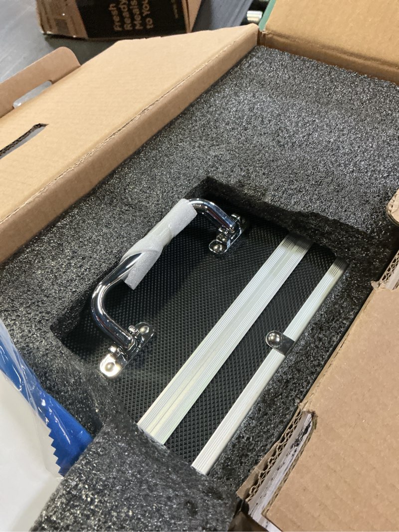 Condition photo showing Good Condition for neewer teleprompter x14 iii with rt113 remote/app control, 45° tilt 14" beamsplitter all metal frame upgraded camera mount qr plate compatible with manfrotto 501pl for iphone ipad dslr, assembly free