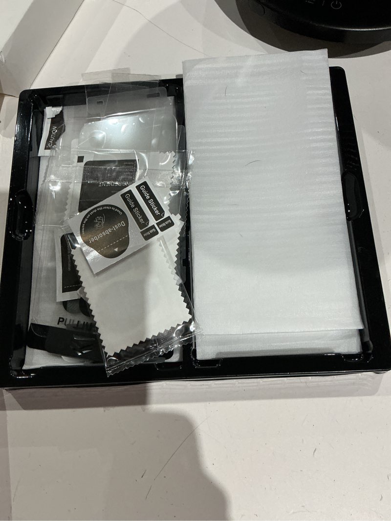 Condition photo showing As Is for flo lab screen protector iphone