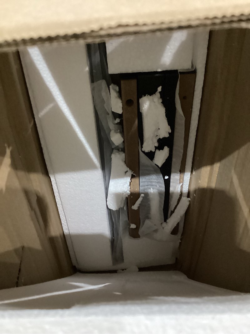 Condition photo showing Good Condition for Shoe Cabinet Storage,Modern Freestanding Organizer with 2 Flip Drawers,Narrow Shoe Rack Cabinet for Entryway,Black 2-Drawers Black