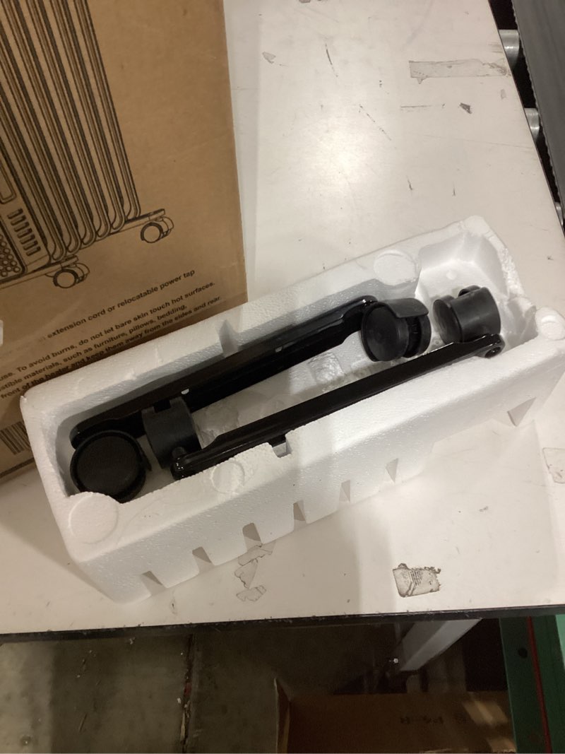 Condition photo showing New/Like New for Portable Electric Radiator Heater, Space Oil Filled Heaters with 3 Heat Settings, Adjustable Thermostat, Overheat & Tip-Over Protection For Indoor Use,1500W (Black) Deep Black