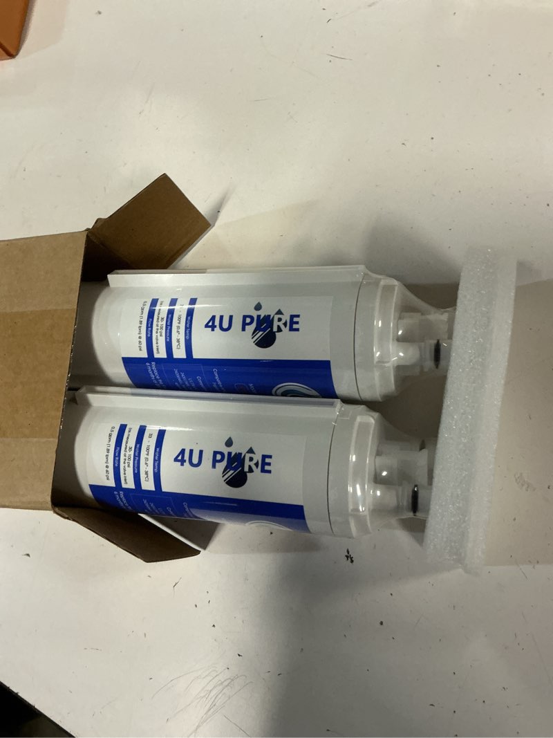 Condition photo showing New/Like New for replacement for frigidaire ultrawf, pure source ultra, kenmore 9999, 469999, 46-9999, a0094e28261 refrigerator water filter - 2 pc (height 11 inches) 2 count (pack of 1)
